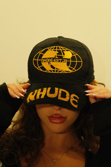 NHÜDÊ WORLDWIDE DISTRESSED CAP